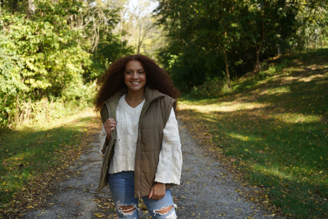 Oversized Puffer Vest