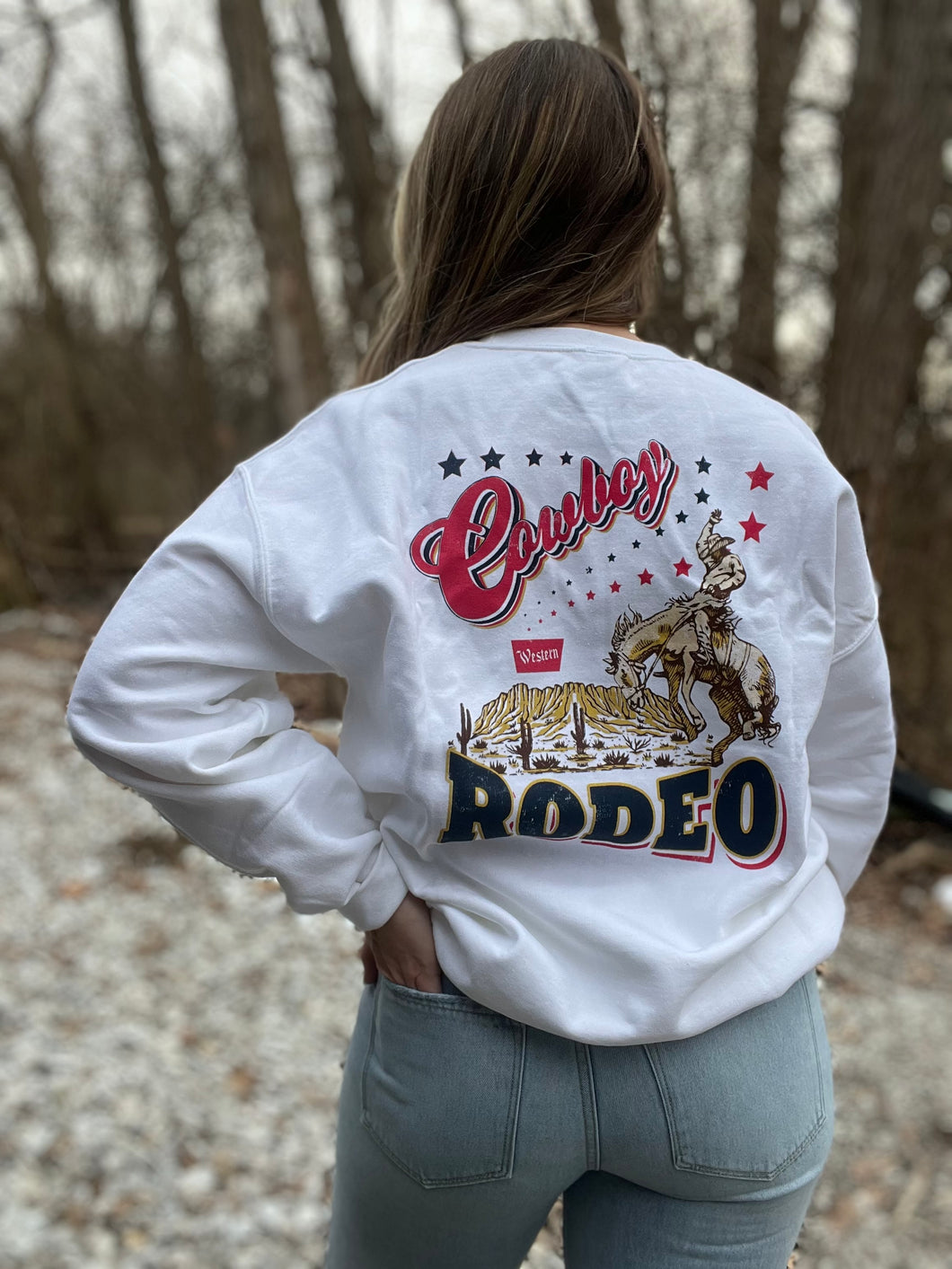 Cowboy Rodeo Crewneck