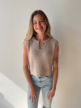 Load image into Gallery viewer, Slouchy Cropped Knit Top
