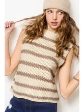 Load image into Gallery viewer, Chunky Striped Sleeveless Top
