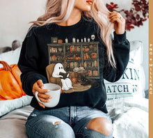 Load image into Gallery viewer, Spooky Book Season Crewneck
